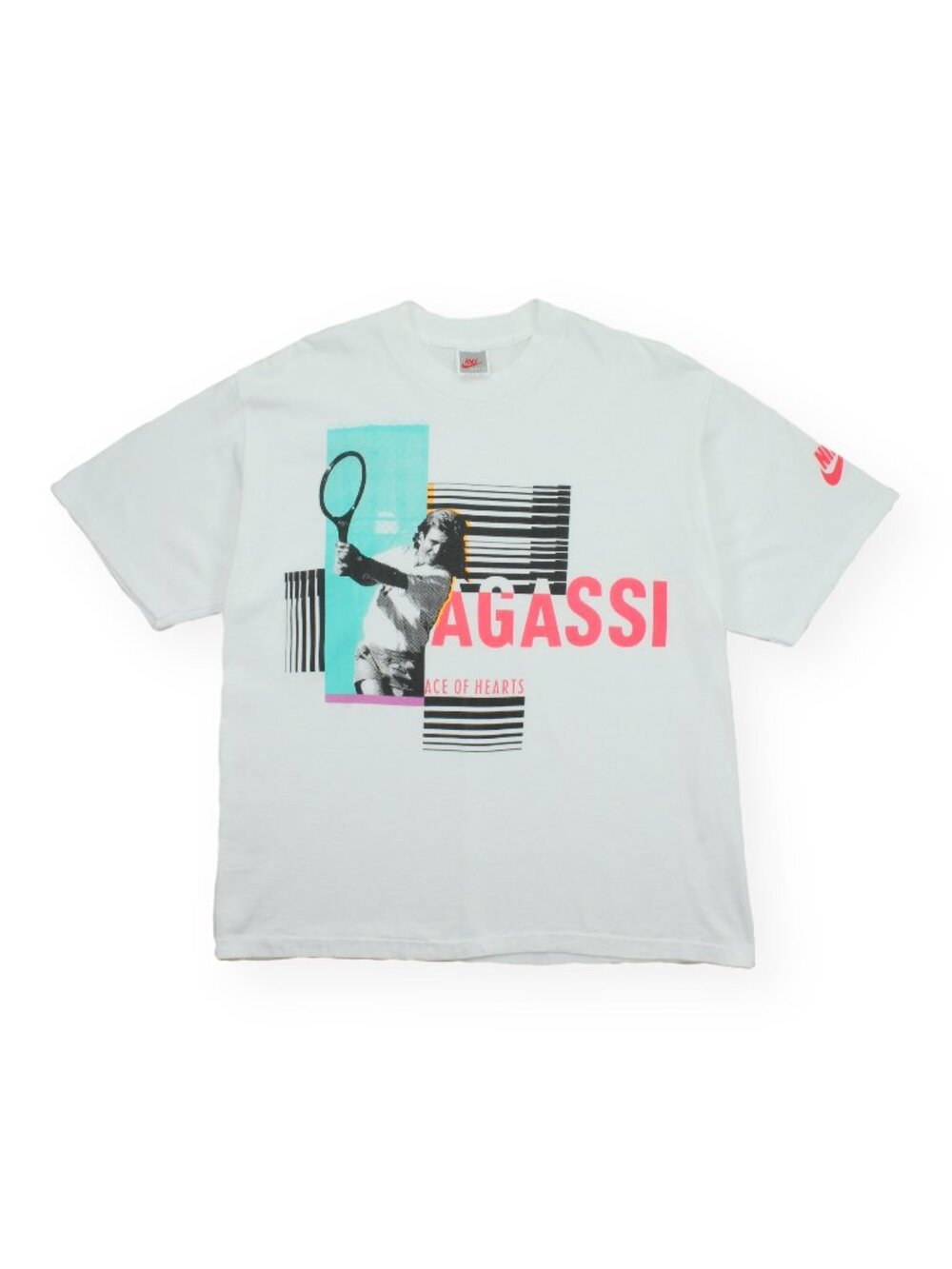 Vintage Nike Tennis Andre Agassi Tee M